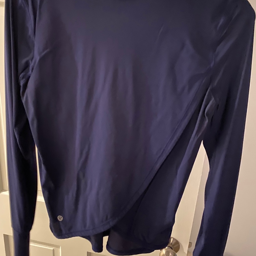 Lululemon Navy Long Sleeve